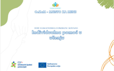 Javni poziv za sudjelovanje na projektu: “CeZaM – mjesto za mene”